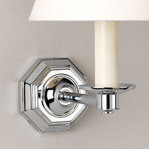 Фото №2 - Светильник настенный для ванной комнаты восьмиугольный(2S125359)